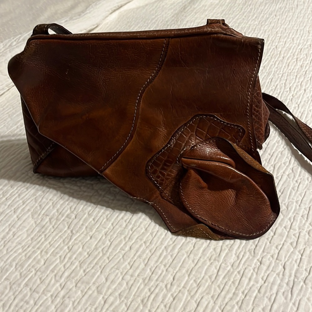 Vintage Rare Carlos Falchi Handmade Bag-1980’s
